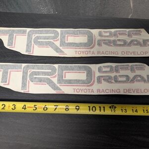 Toyota TRD Off Road Decals